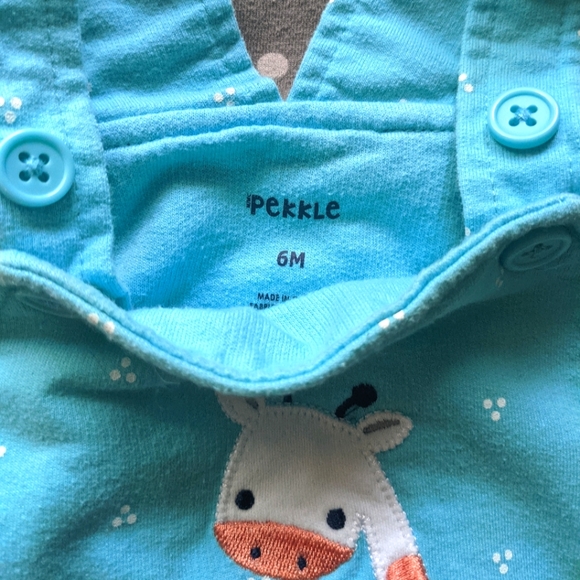 3/$15 Pekkle Pinafore Outfit - Picture 2 of 3